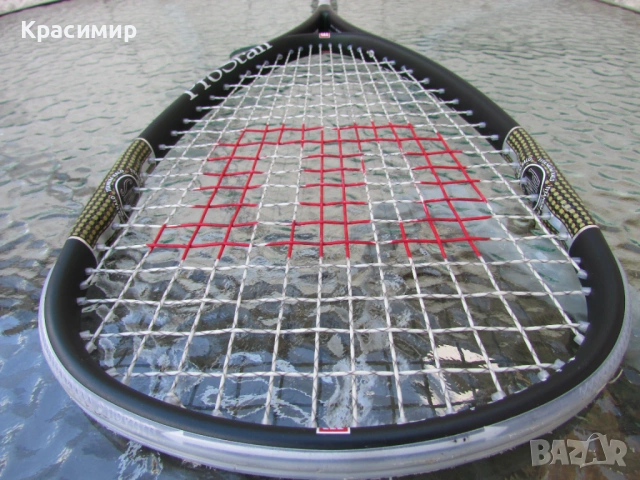 Ракета за скуош Wilson Pro Staff Titanium, снимка 11 - Тенис - 54716495