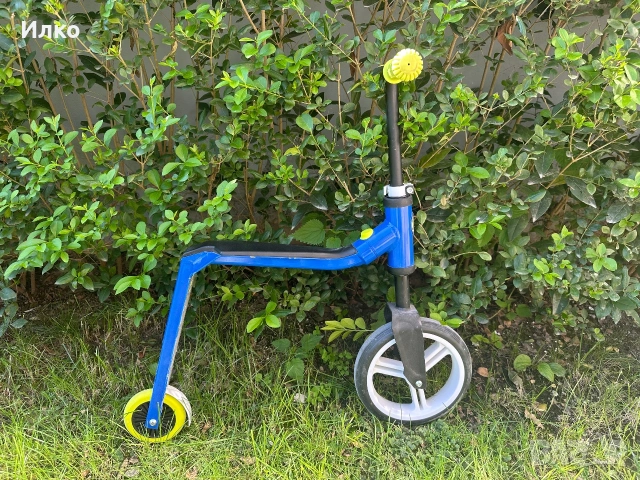 Детска тротинетка Scoot 2 в 1 скутер и колело за баланс 