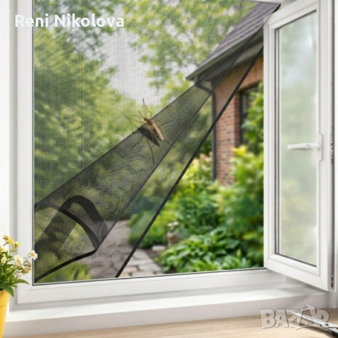 Устойчива мрежа против комари за прозорец 