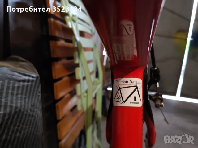 Шосеен велосипед Specialized roubaix 56 size - full карбон, снимка 4 - Велосипеди - 54661732