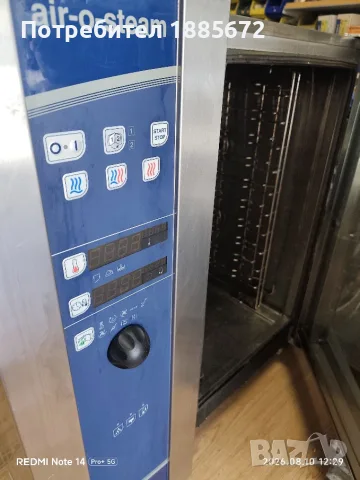Професионален газов конвектомат Electrolux Professional, снимка 3 - Обзавеждане на кухня - 55613431