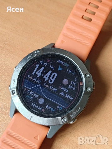 Garmin Fenix 6 Pro Sapphire Titanium