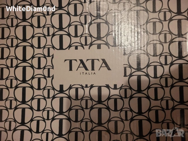 Черни сандали на ток TATA ITALIA номер 36, снимка 3 - Сандали - 54673748