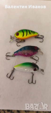 Воблери за  пъстърва, костур, кефал ,реплики на - CC38 ,Strike Pro Baby.Zip Baits Rigge 35F и др, снимка 5 - Стръв и захранки - 54133509