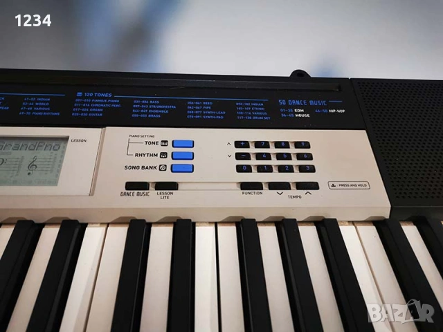 синтезатор клавир CASIO CTK-1550 пиано с 5 октави и плътни клавиши, снимка 6 - Синтезатори - 54795661