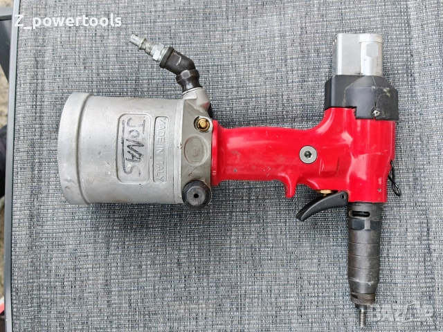 Професионална пневматична нитачка за нит-гайки KVT FastSet M10 – Made in Italy, снимка 3 - Други инструменти - 54640265