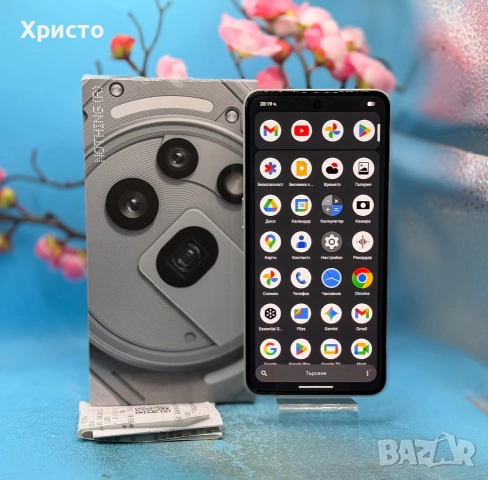 ГАРАНЦИОНЕН!!! Nothing Phone (3a) Pro, 256GB, 12GB RAM, 5G, Grey , снимка 3 - Други - 55078035