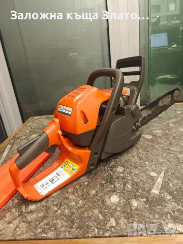 Бензинов верижен трион Husqvarna 130, снимка 8 - Градинска техника - 55327930