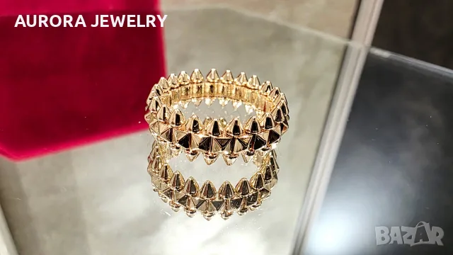 CARTIER Clash de Cartier Rose Gold Дамски Пръстен, снимка 8 - Пръстени - 53148850