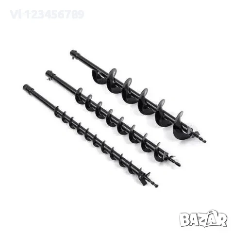 Свредло за Почва спирала 100мм 120мм 150 200мм 250мм диаметър, снимка 4 - Градинска техника - 53975503