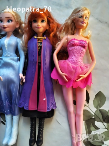 Оригинални кукли Frozen и Барби, снимка 3 - Кукли - 55055787