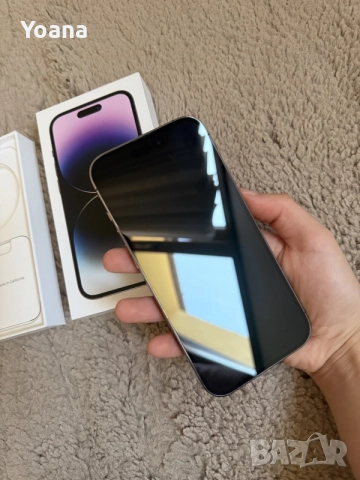 IPhone 14 Pro Deep Purple 128 GB + 3 нови калъфа и 1 нов протектор, снимка 2 - Apple iPhone - 55523389