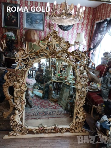 Италианска конзола с огледало., снимка 8 - Други - 54125215