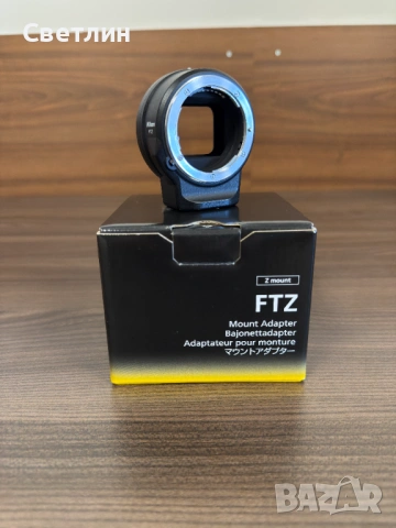Продавам Nikon FTZ Mount Adapter (първа версия) в перфектно състояние, снимка 3 - Обективи и филтри - 54466417