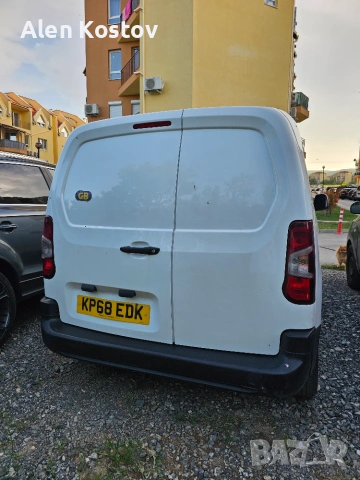 Peugeot Partner 1.6 BlueHDi 116 к.с. Euro 6, 2019 г., N1 5+1, нов внос, снимка 11 - Бусове и автобуси - 55093173