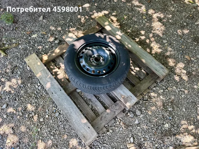 НОВА Резервна гума+джанта 16цола 4x100 за Renault,Dacia,Nissan, снимка 2 - Гуми и джанти - 55315373