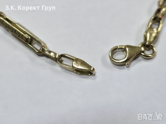 Златен синджир 14К 585 / 7,45 гр., снимка 7 - Колиета, медальони, синджири - 54805298