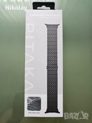 Карбонова каишка на Pitaka за Samsung Galaxy Watch Ultra
