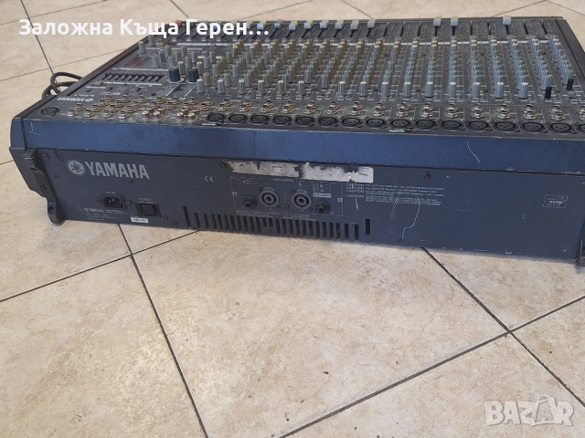 Миксер с вграден усилвател yamaha emx 500-20, снимка 7 - Ресийвъри, усилватели, смесителни пултове - 54799687