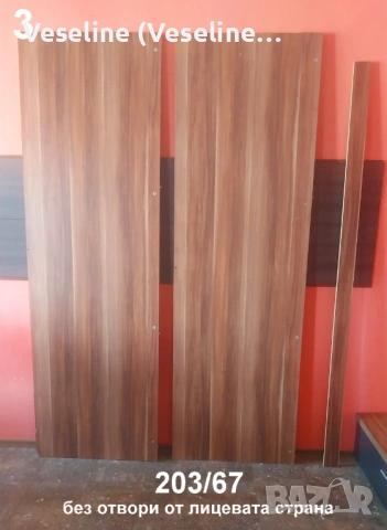 ПДЧ плоскости за гардероб / мебелен проект, снимка 5 - Строителни материали - 54303697