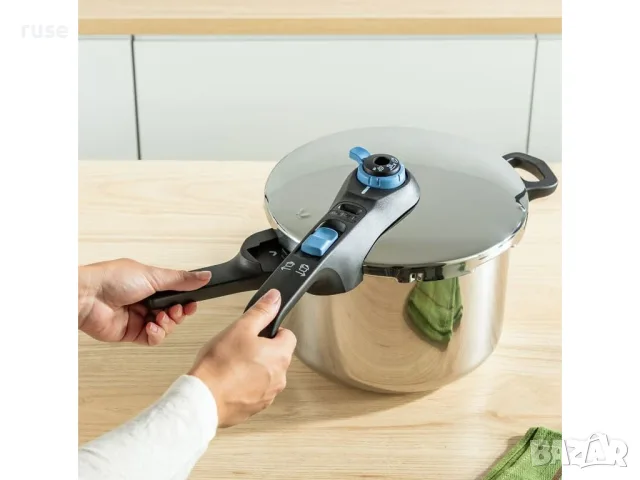 НОВИ! Тенджера под налягане Tefal 6 литра, снимка 4 - Съдове за готвене - 55499975