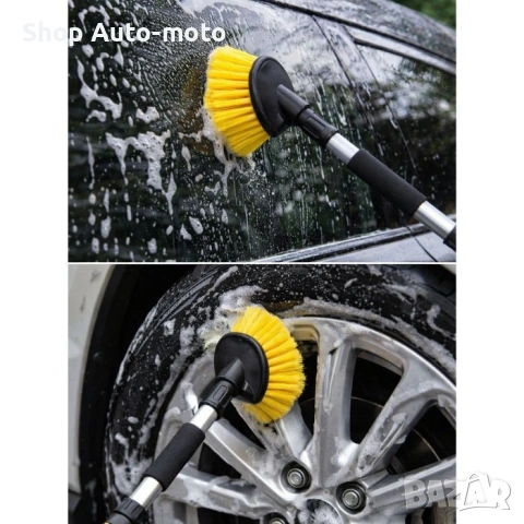 Четката за измиване на автомобил, С накрайник за маркуч, снимка 2 - Аксесоари и консумативи - 54063392