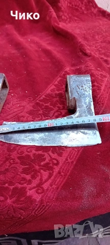3бр стари здрави брадви, снимка 5 - Антикварни и старинни предмети - 54600586