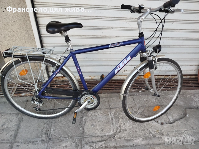 28 цола алуминиев велосипед колело размер 48 ktm, снимка 4 - Велосипеди - 54480892