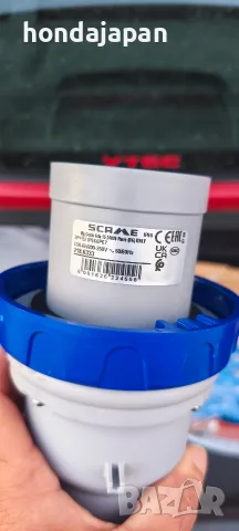 Трифазен евро щепсел 63А, 2P+Е, IP67, SCAME Optima , снимка 4 - Друга електроника - 55538917