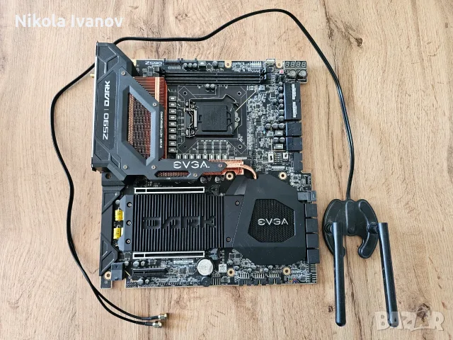 EVGA Z590 DARK WiFi+BT LGA 1200 motherboard|Опция с i3-10100, i5-11600K, i7-11700, i9-11900|U.2 nvme