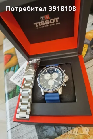 Перфектен! Tissot 45.5mmi, снимка 4 - Мъжки - 55308765