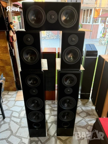Тонколони Canton RC-A Ergo 302 502 и ресивър Denon AVR X1400H домашно кино аудио система, снимка 2 - Тонколони - 55098206