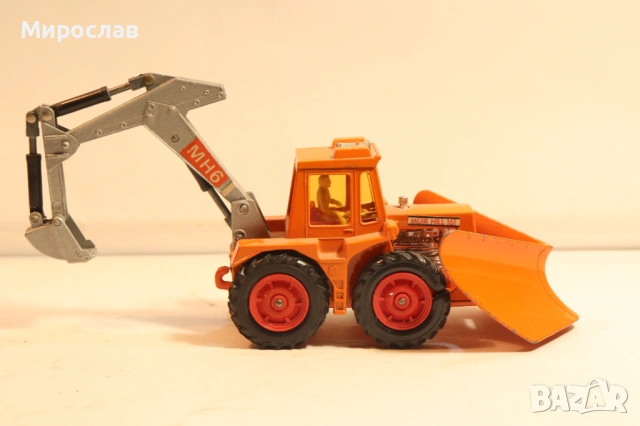 MATCHBOX KING SIZE БАГЕР БУЛДОЗЕР КОЛИЧКА МОДЕЛ, снимка 4 - Колекции - 54202695