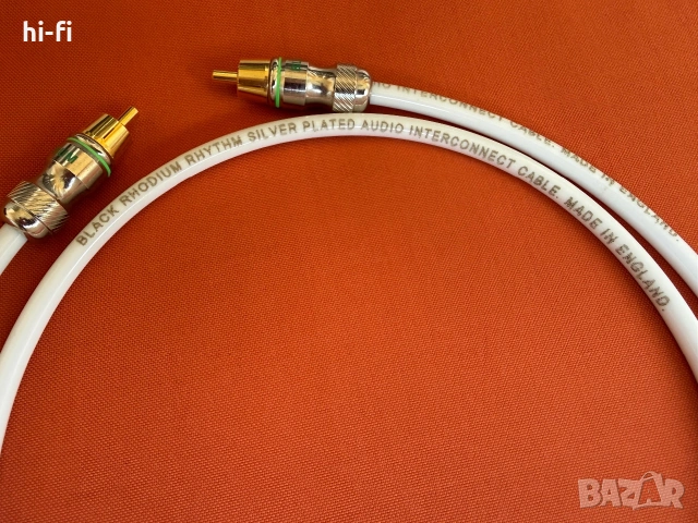 Black Rhodium Rhythm Digital Coaxial Interconnect Cable , снимка 8 - Ресийвъри, усилватели, смесителни пултове - 55094546