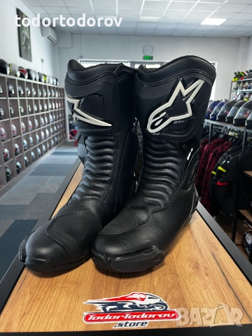 ТОП ЦЕНА Мото Ботуши за мотор ALPINESTARS SMX-S BLACK номер 45 