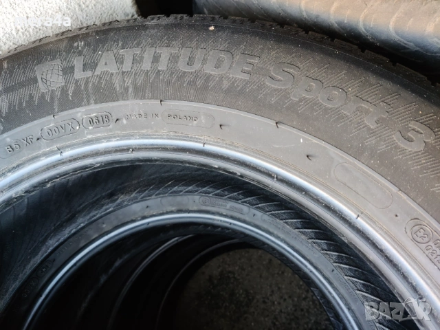 4бр. летни гуми за джип Michelin Latitude Sport 3 235/60/18, снимка 3 - Гуми и джанти - 54715531