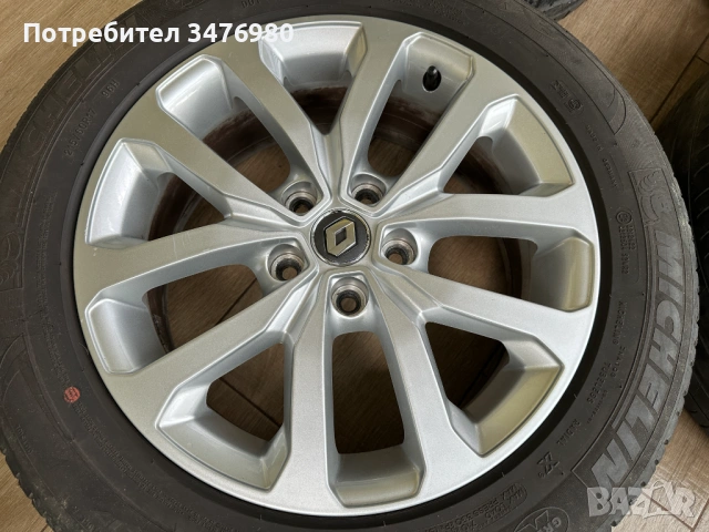 Алуминиеви джанти 403004615R 7Jx17 Renault Kadjar Nissan Qashqai 5x114.3 ET40, снимка 2 - Гуми и джанти - 54832396