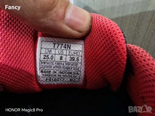 Маратонки Asics 39,5 номер, снимка 5 - Маратонки - 55181941