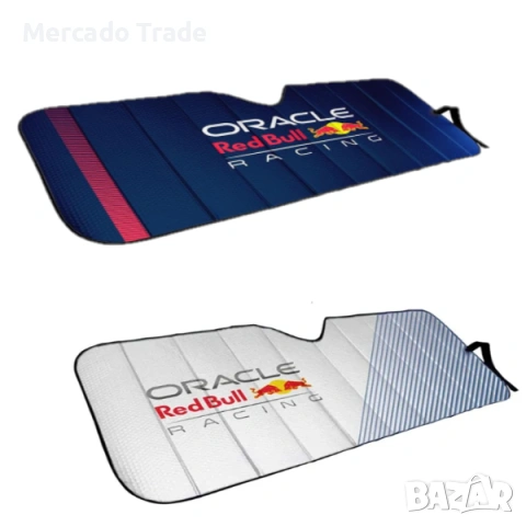 Сенник за предно стъкло Red Bull Racing, 140х70см., Два цвята