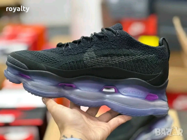 Nike Air Max Scorpion – Black/Oxygen Purple Нови Маратонки 36-45 Номер , снимка 2 - Маратонки - 54314490