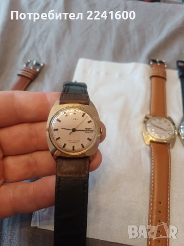 Лот от 5 швейцарски часовника, снимка 5 - Мъжки - 54156383