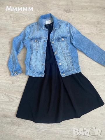 Рокля и дънково яке Zara XS