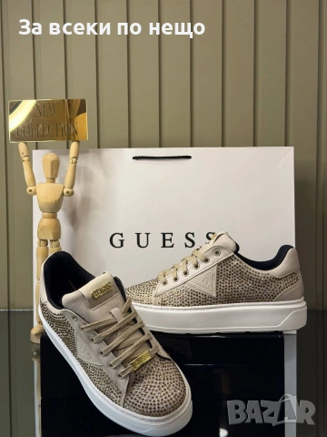 Guess Дамски Маратонки С Кристали👟Дамски Спортни Обувки С Камъни Гес - Различни Цветове Код A1559, снимка 16 - Маратонки - 55159305