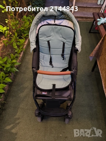 Бебешка количка Lorelli Rimini (модел 2 в 1), снимка 2 - Детски колички - 54192128