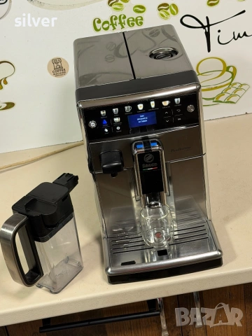 Кафемашина кафе автомат Saeco PicoBarista de luxe с гаранция, снимка 10 - Кафемашини - 54724195
