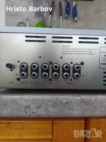 ONKYO integrated stereo amplifier A-22, снимка 5 - Ресийвъри, усилватели, смесителни пултове - 55123321
