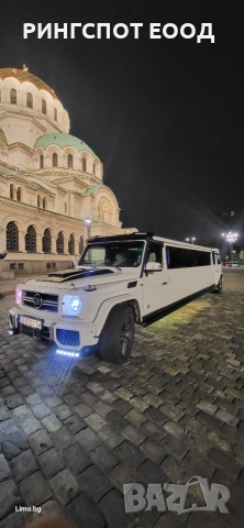 Лимузина под наем Mercedes G class superstretch limousine , снимка 4 - Други - 36248250