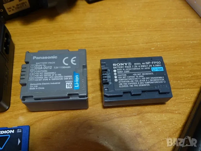 SONY DCR-DVD105E и Panasonic VDR-D160EG-S ..., снимка 7 - Камери - 55671711