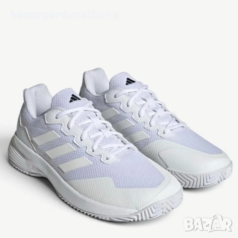 Adidas Gamecourt 2.0 тенис обувки унисекс бели 40 41 42 43 44 45 46