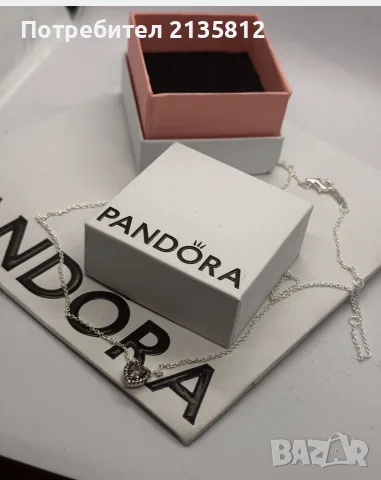 колие Пандора Pandora , снимка 5 - Колиета, медальони, синджири - 55338439
